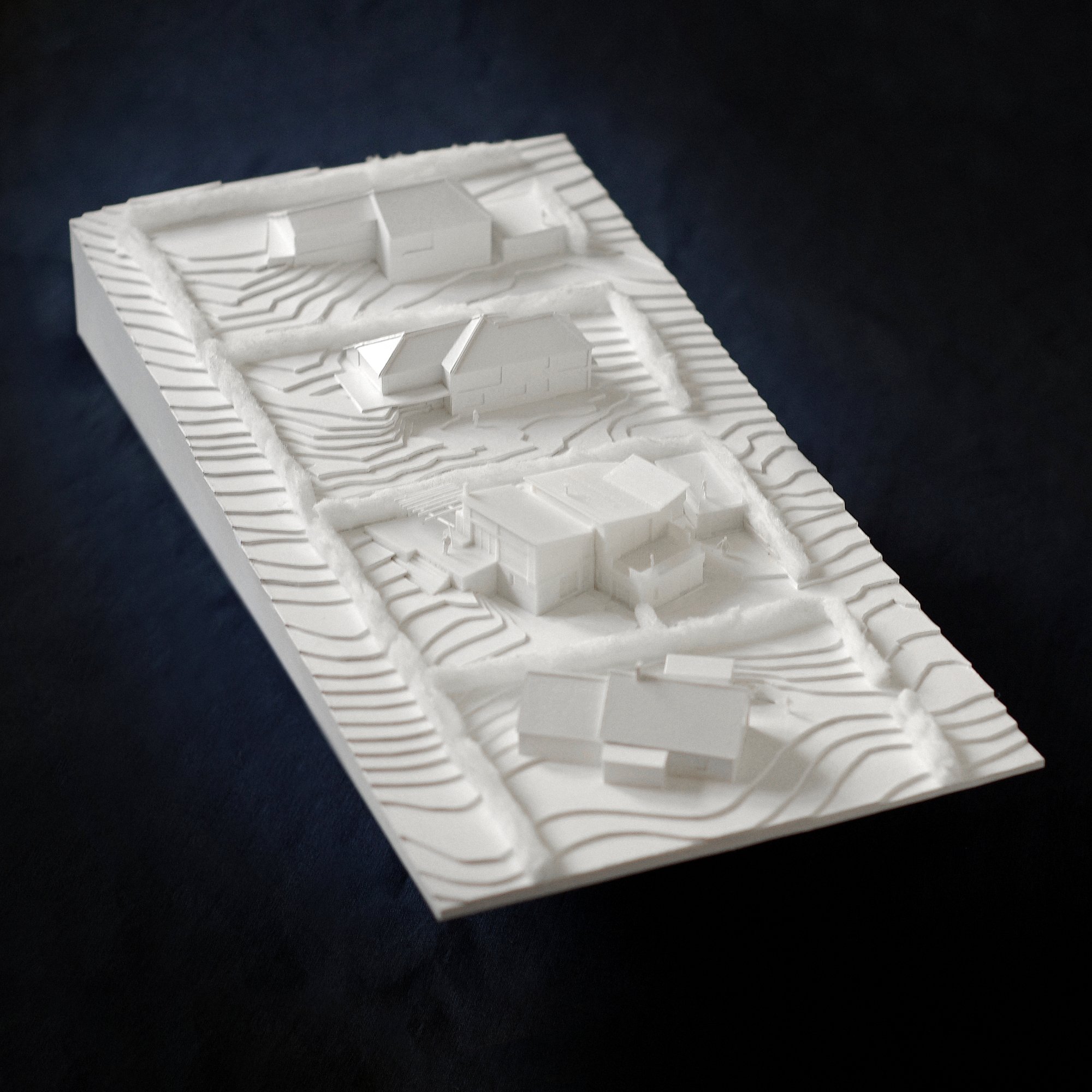 Cornwall Site Study
-paper, mountboard & 3D printed