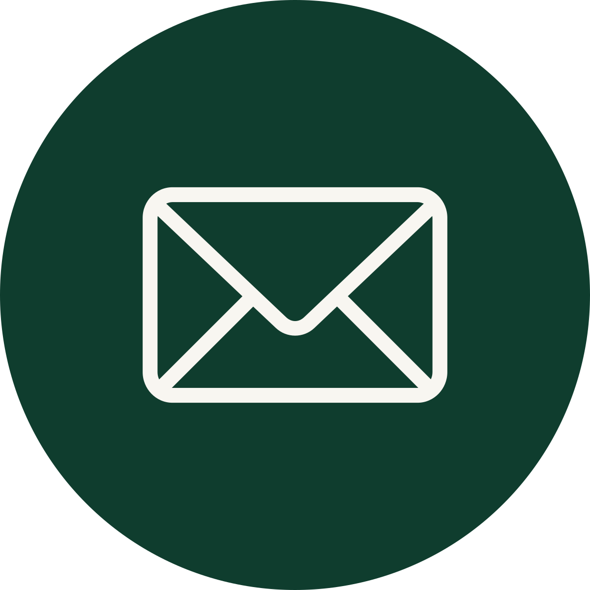 Icon of an envelope indicating email or messaging.