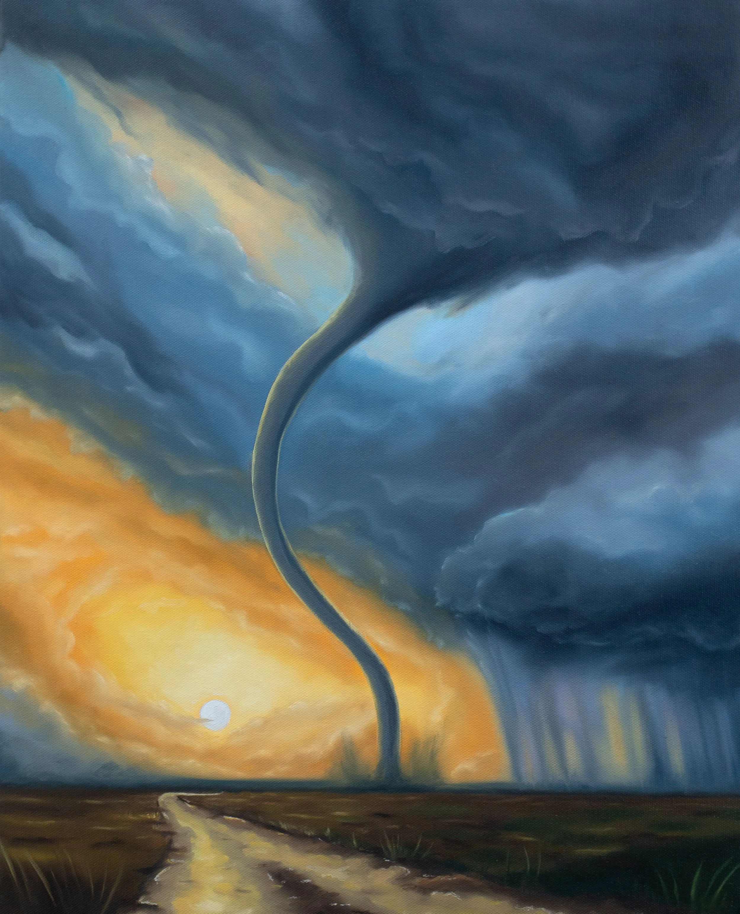 Golden Thread - Original Painting