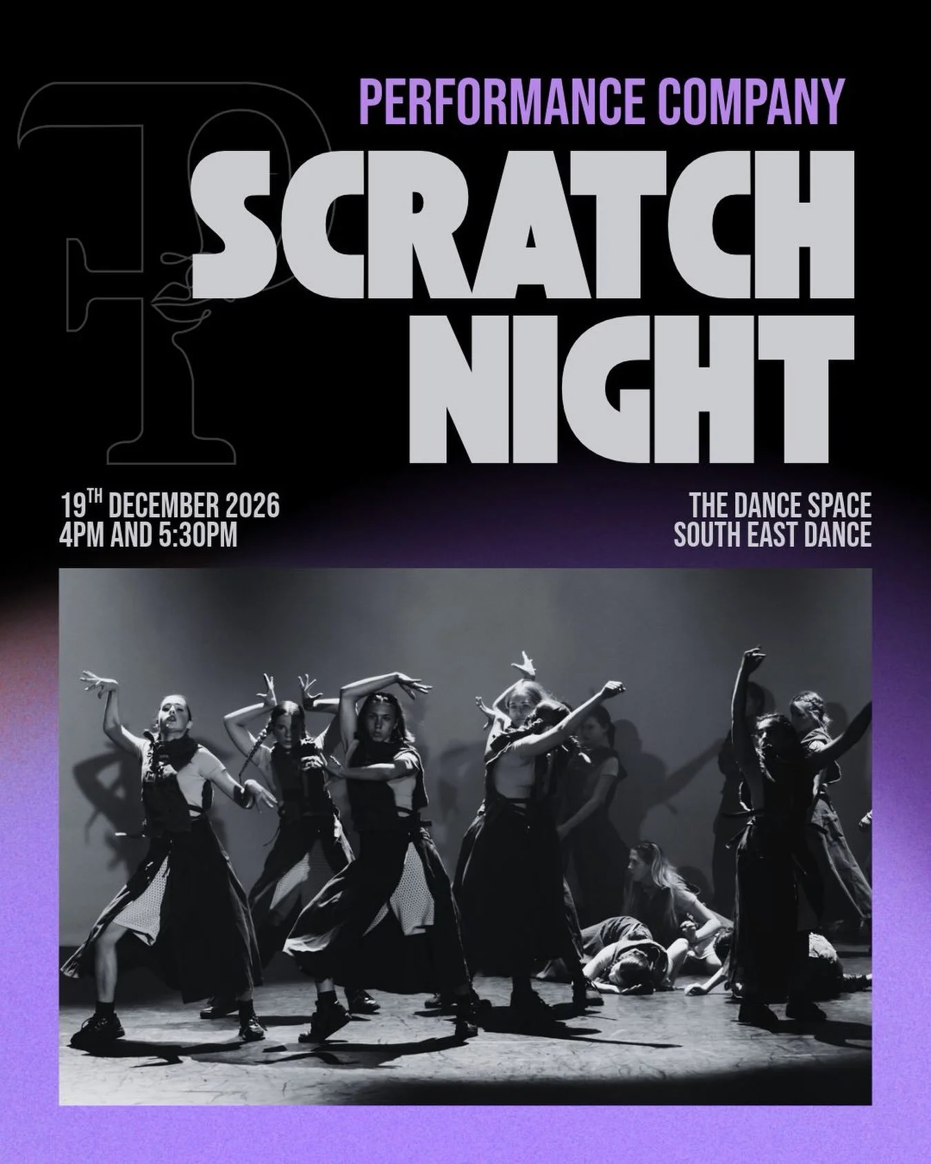 Join us for our Performance Company Scratch Evening, where our dancers will share excerpts from works exploring social action issues that matter to young females✨

Through dance and creative expression, our dancers are sharing their voices, challengi