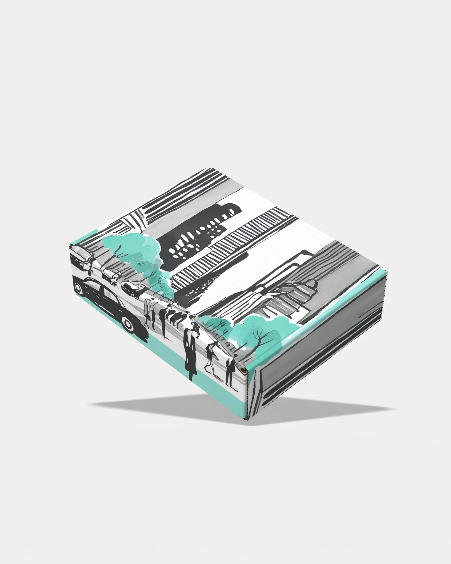 Breakfast-in-New-York-City-Scape-Teal-Tiffany-Blue-Compacto-Mailer-Box-1.jpg