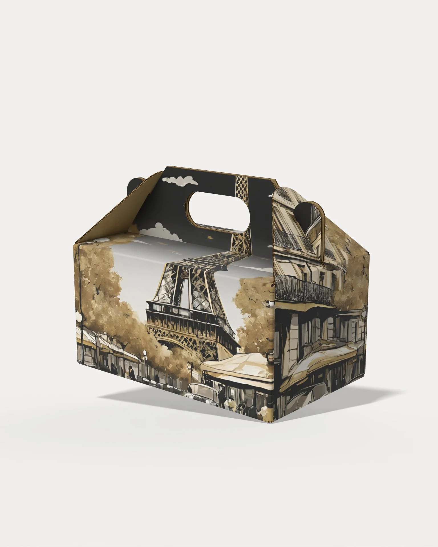 Paris · Small Hostess Gable Gift Box · Made To Order