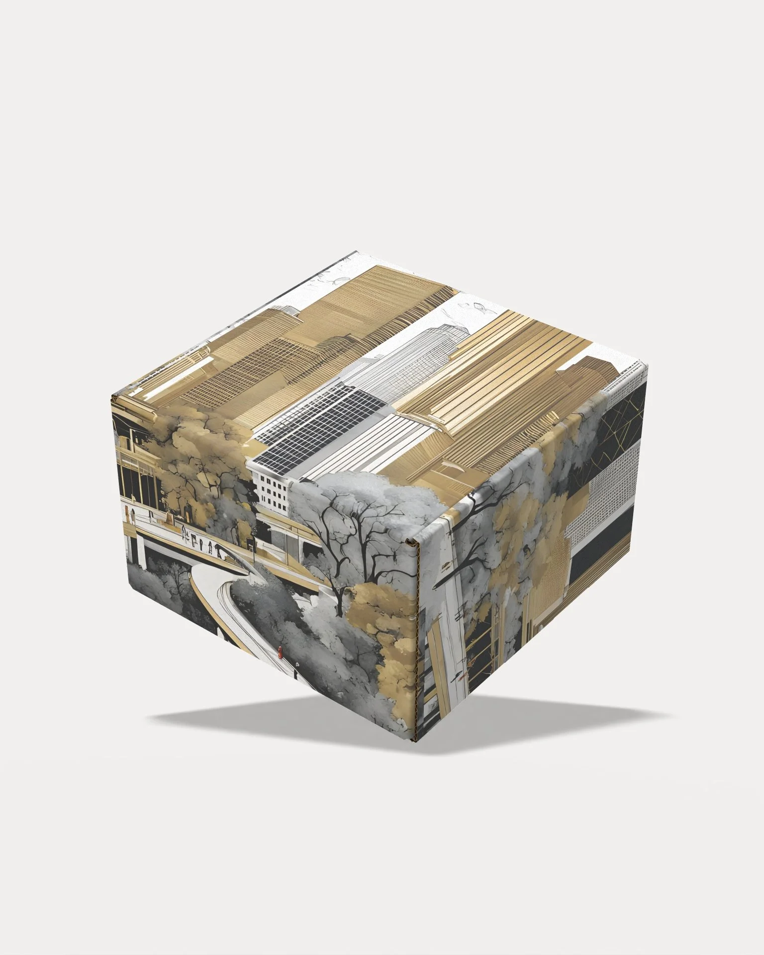 Golden-Metropolis-Cityscape-Quad-Square-Mailer-Box-NOTIQ.jpg