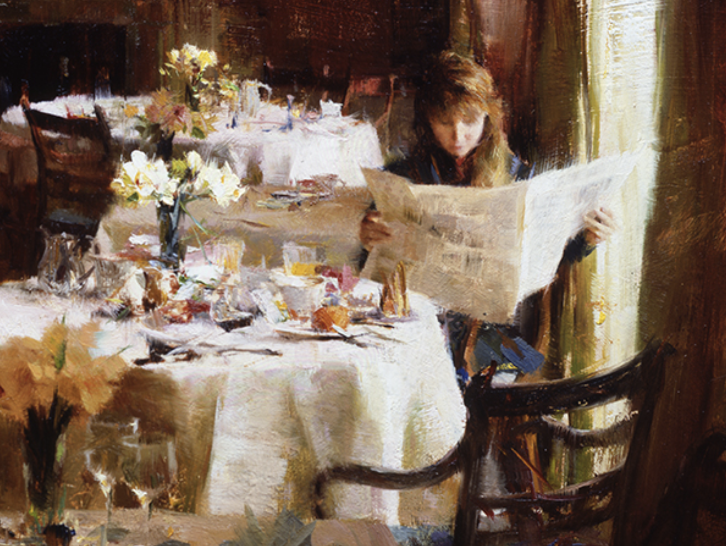 HOBB GREEN BREAKFAST  (Detail), Yorkshire, England, 1994