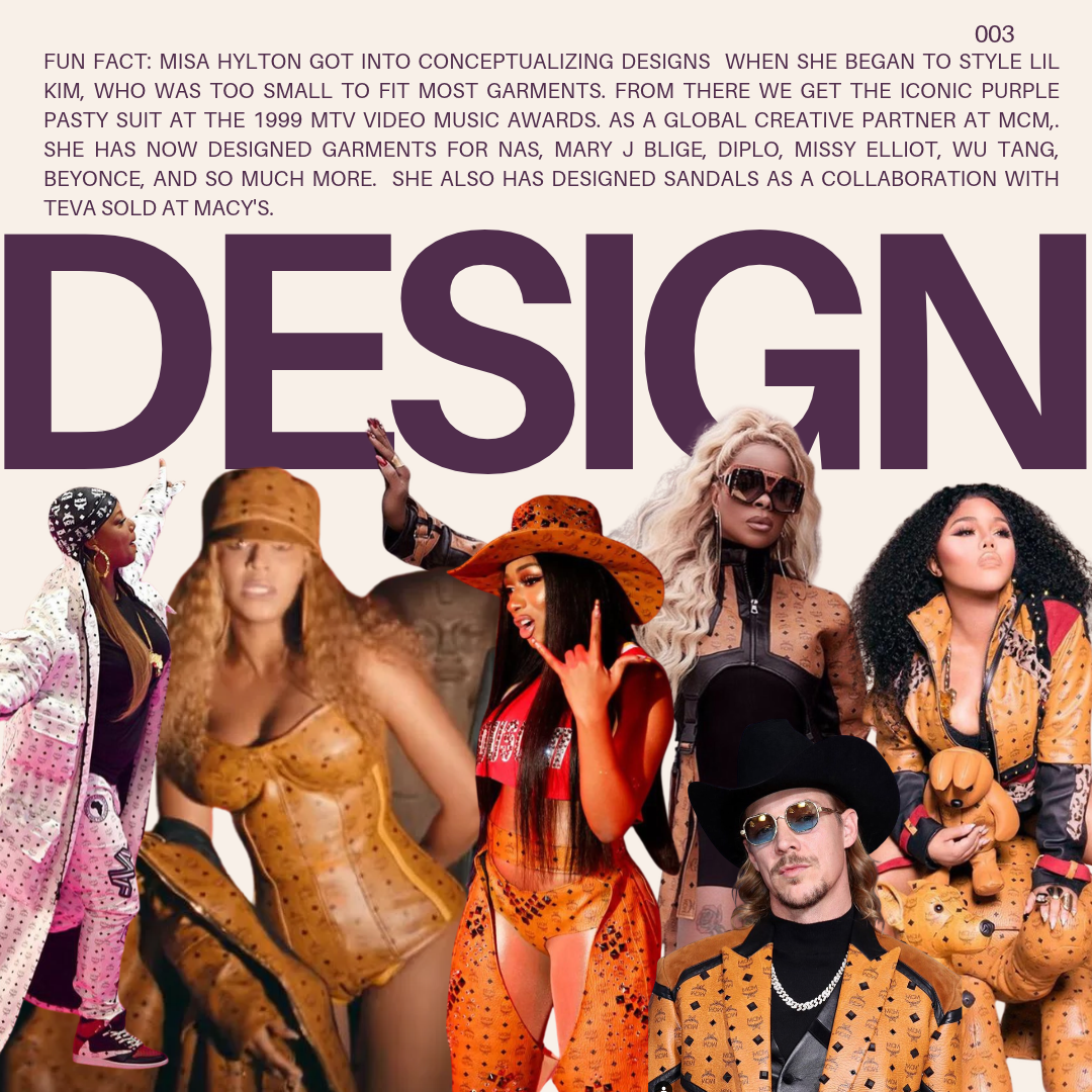 Collage of diverse celebrities, with the word 'DESIGN' in large purple letters, showcasing fashion and style.