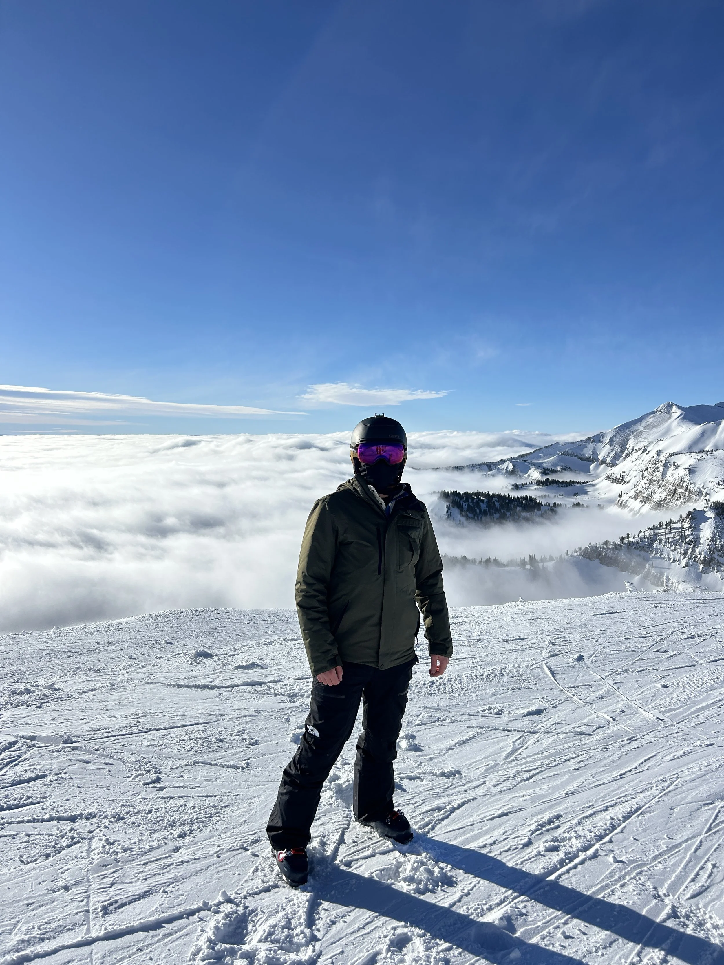 Me in Jackson Hole Wyoming Skiing