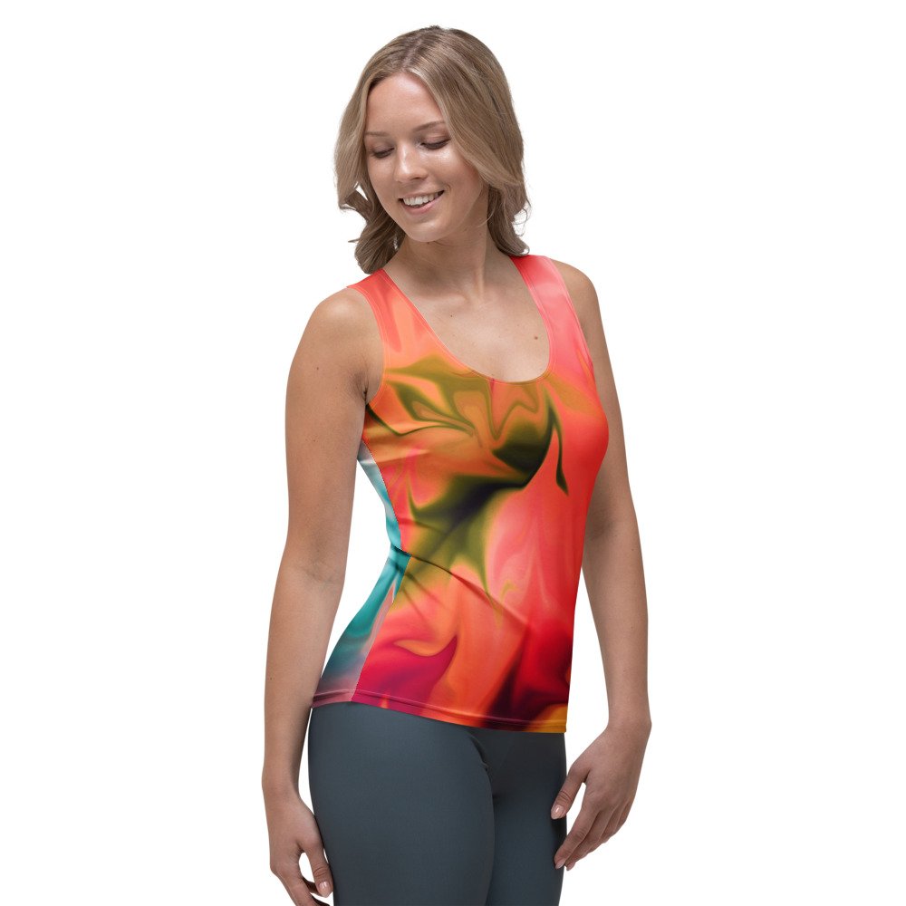 Color Burst Tank Top