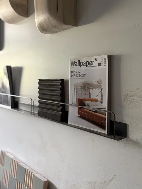 Steel Magazine Wall Ledge by Host & Toast