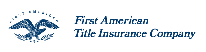 Logo of First American Title Insurance Company featuring an eagle with outstretched wings.