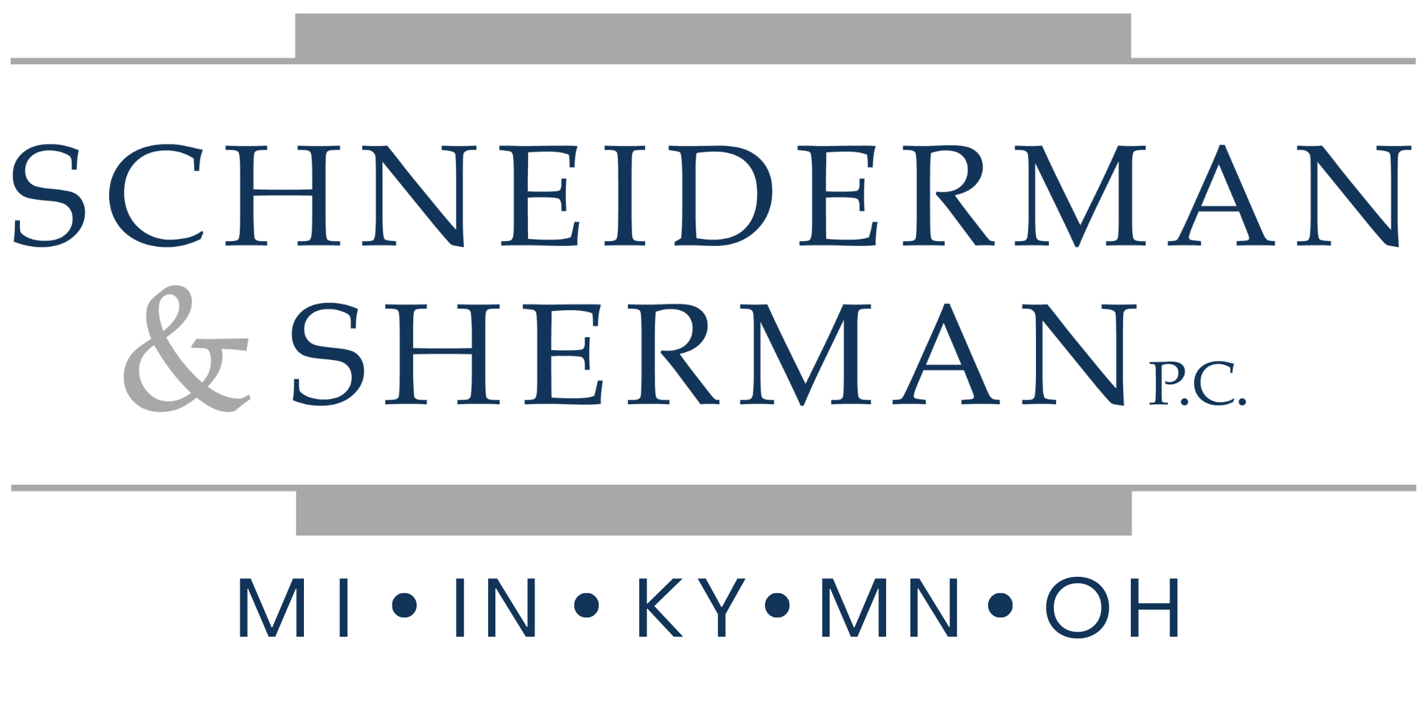 Logo of Schniderman & Sherman PC, a law firm in Michigan, Indiana, Kentucky, Minnesota, Ohio