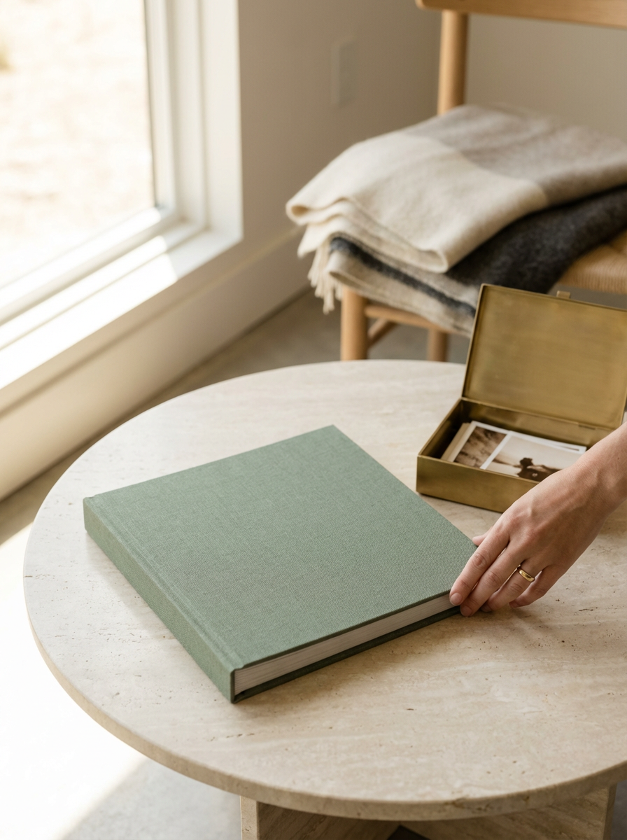 Linen Photo Album