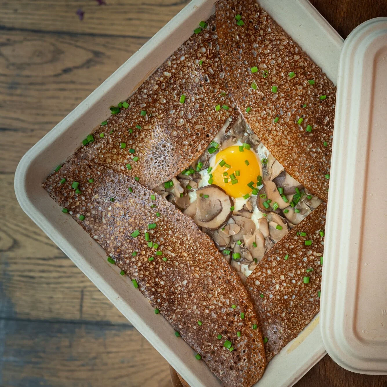 Galette végétarienne Odette, à emporter chez BRUTUS, vue 2
