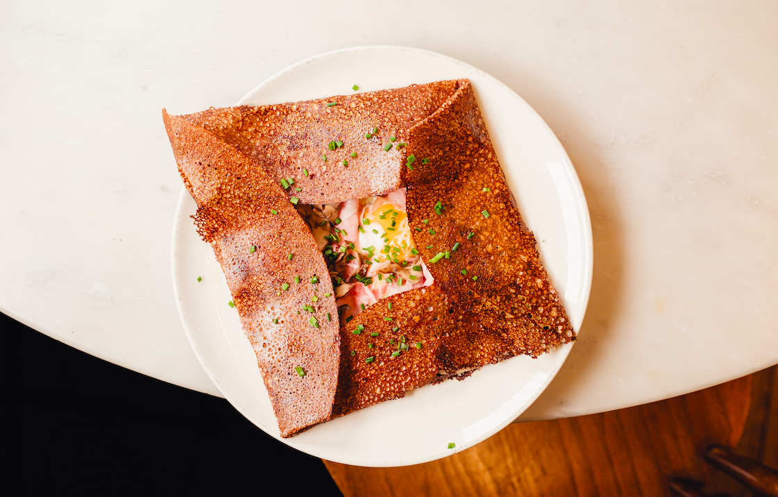Galette truffée Annette, à emporter chez BRUTUS
