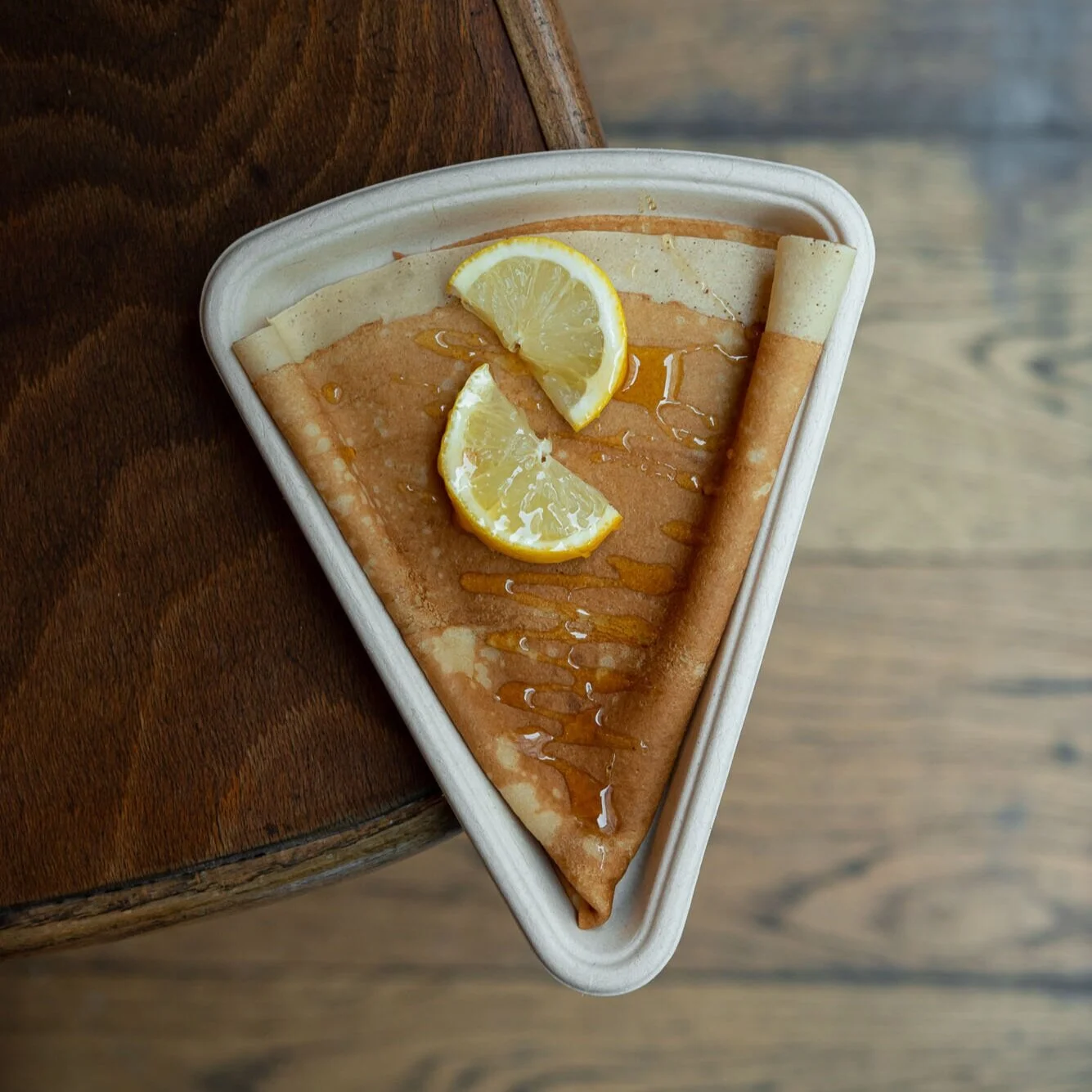 Crêpe miel citron, à emporter chez BRUTUS