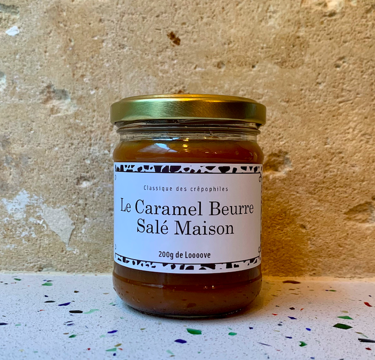 Pot de caramel au beurre salé maison BRUTUS