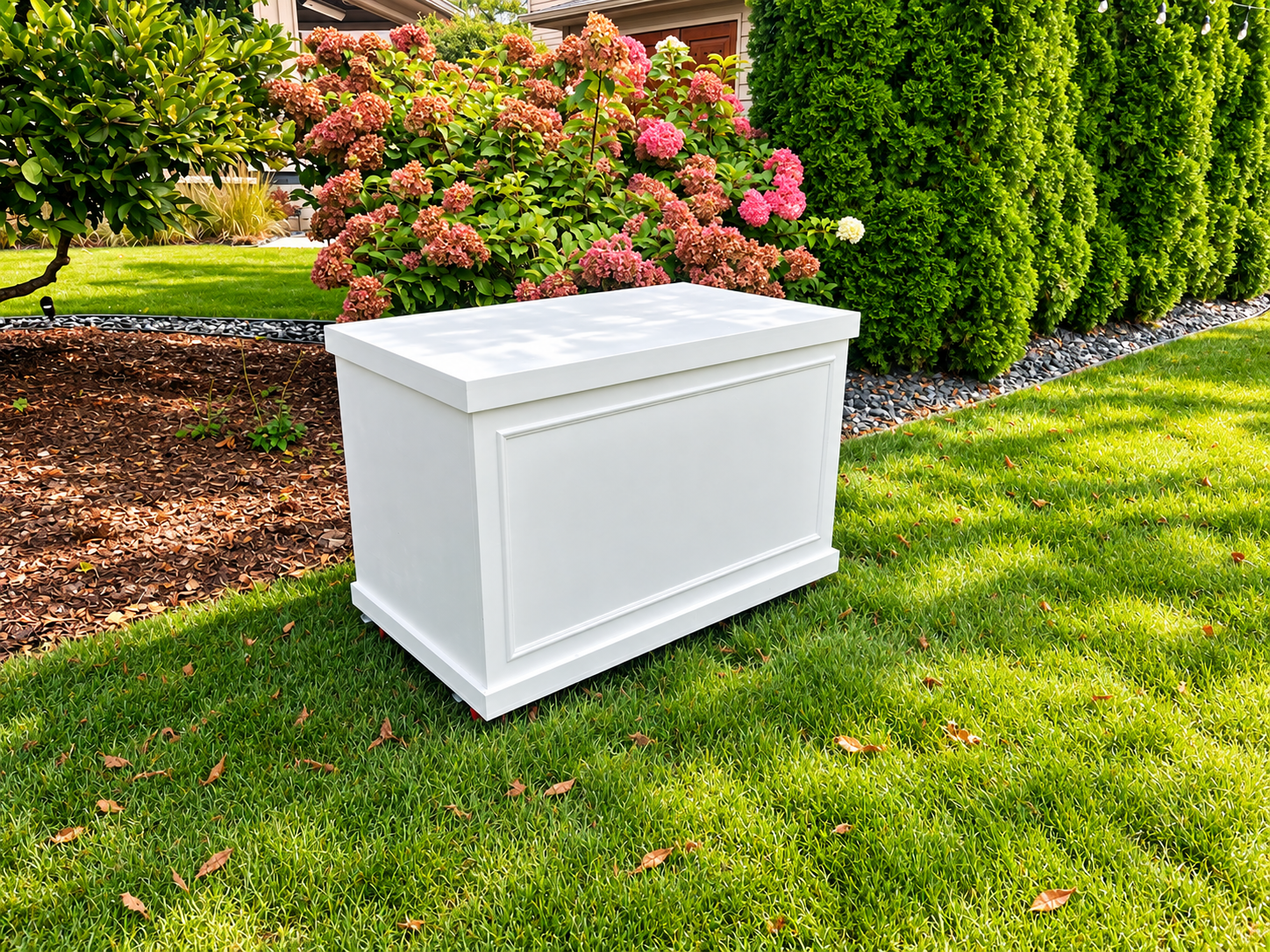 White Mobile Snack & Dessert Cart | 36