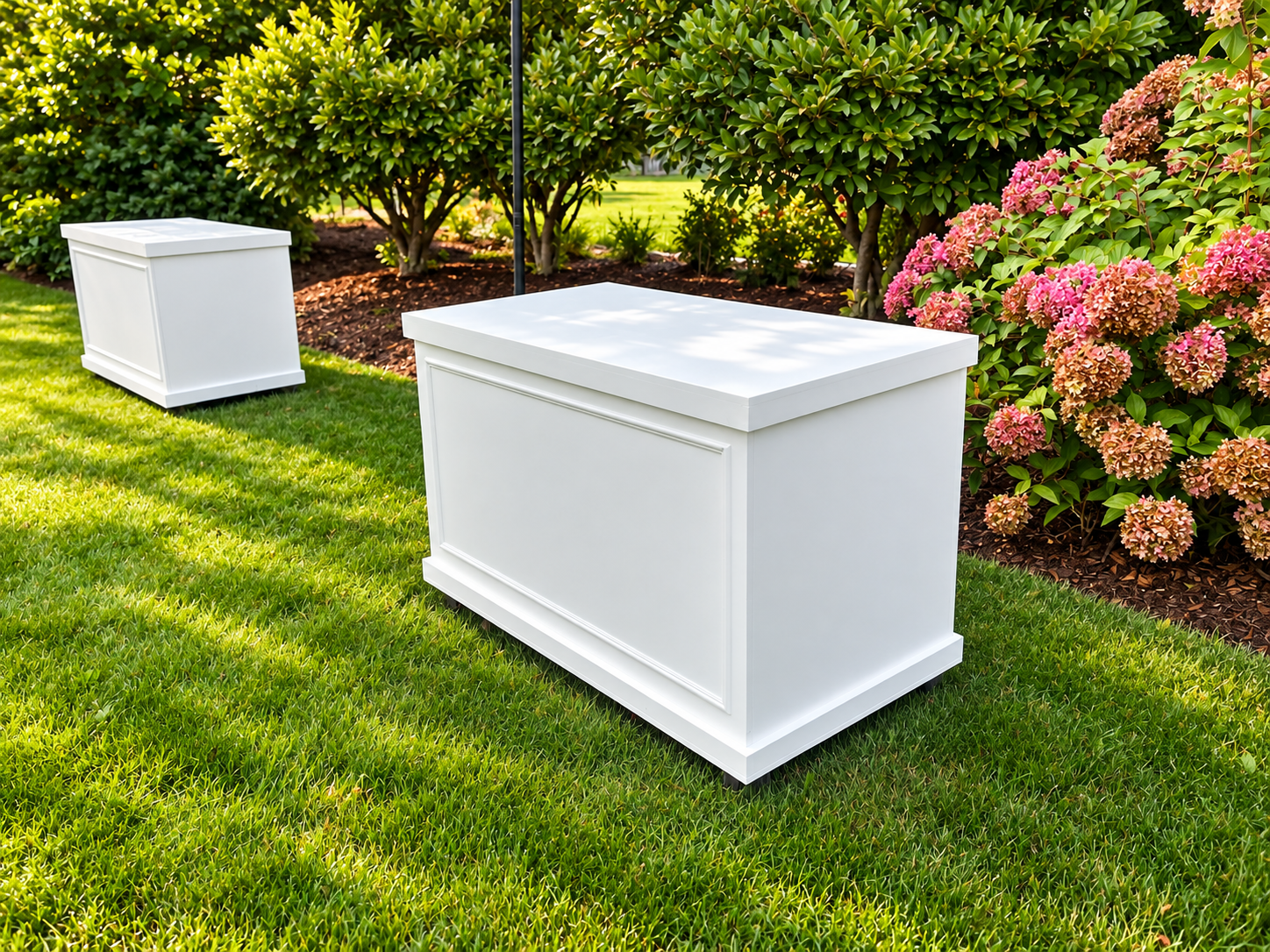 White Mobile Snack & Dessert Cart | 36