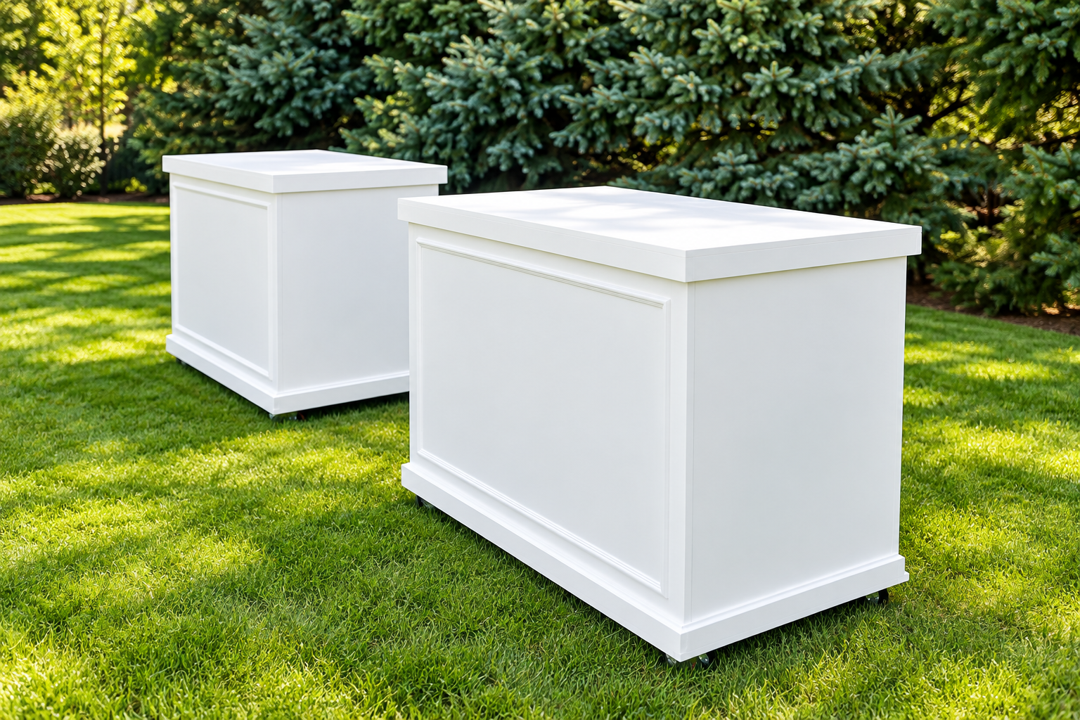 Elegant White Garden Bar Carts.png