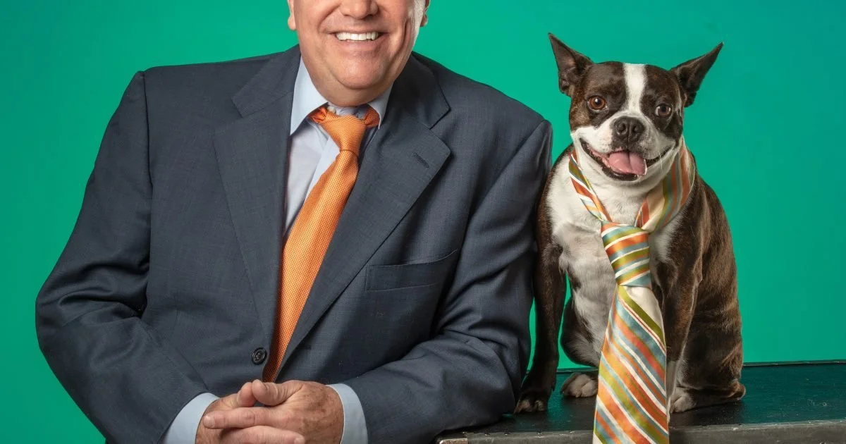 Todd Oliver and Irving the Talking Dog