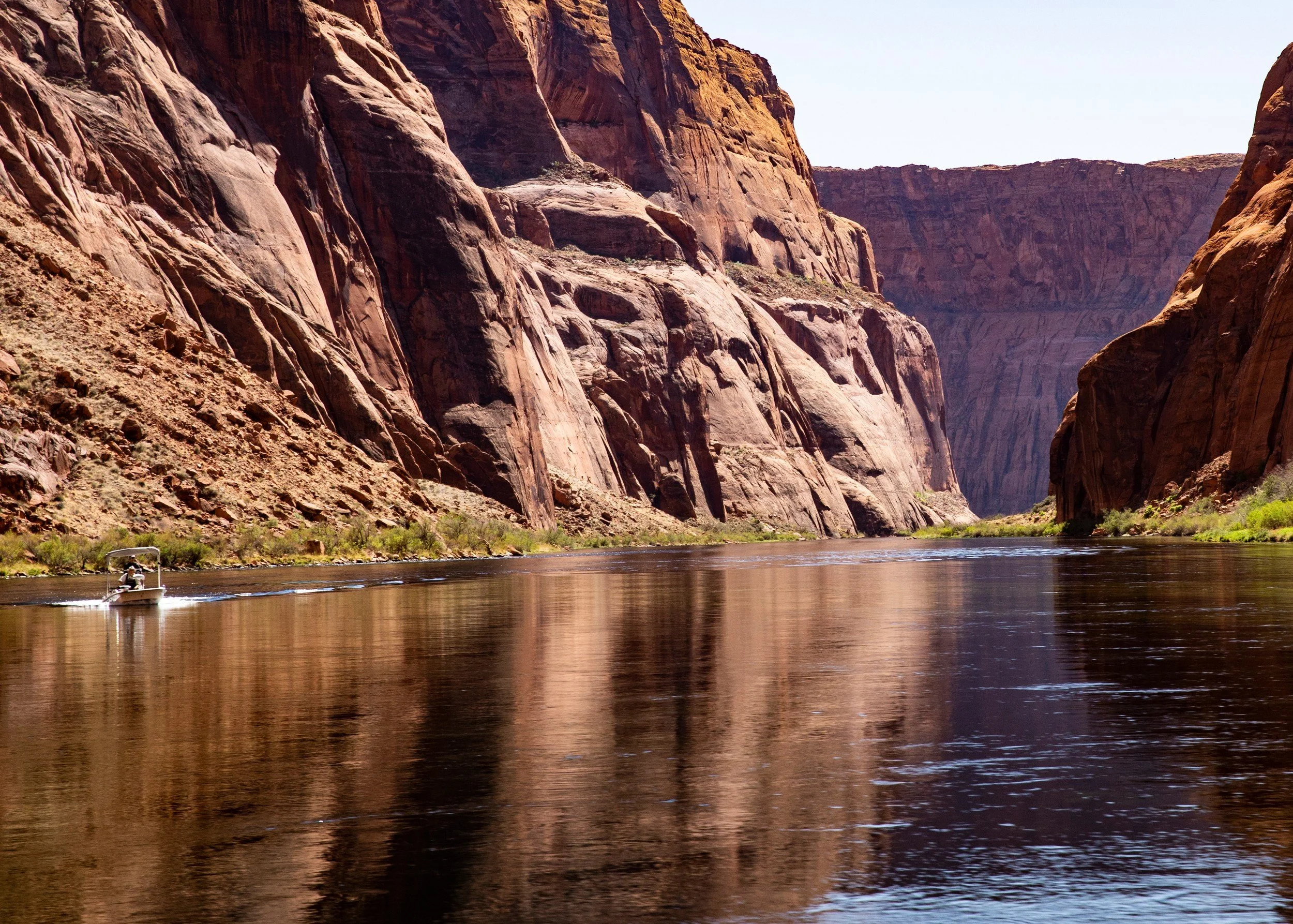 View Up Canyon with Fishing Boar.jpg
