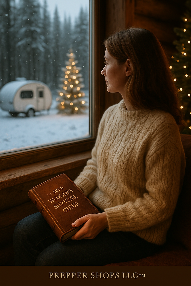Woman reading and imagining a future solo journey