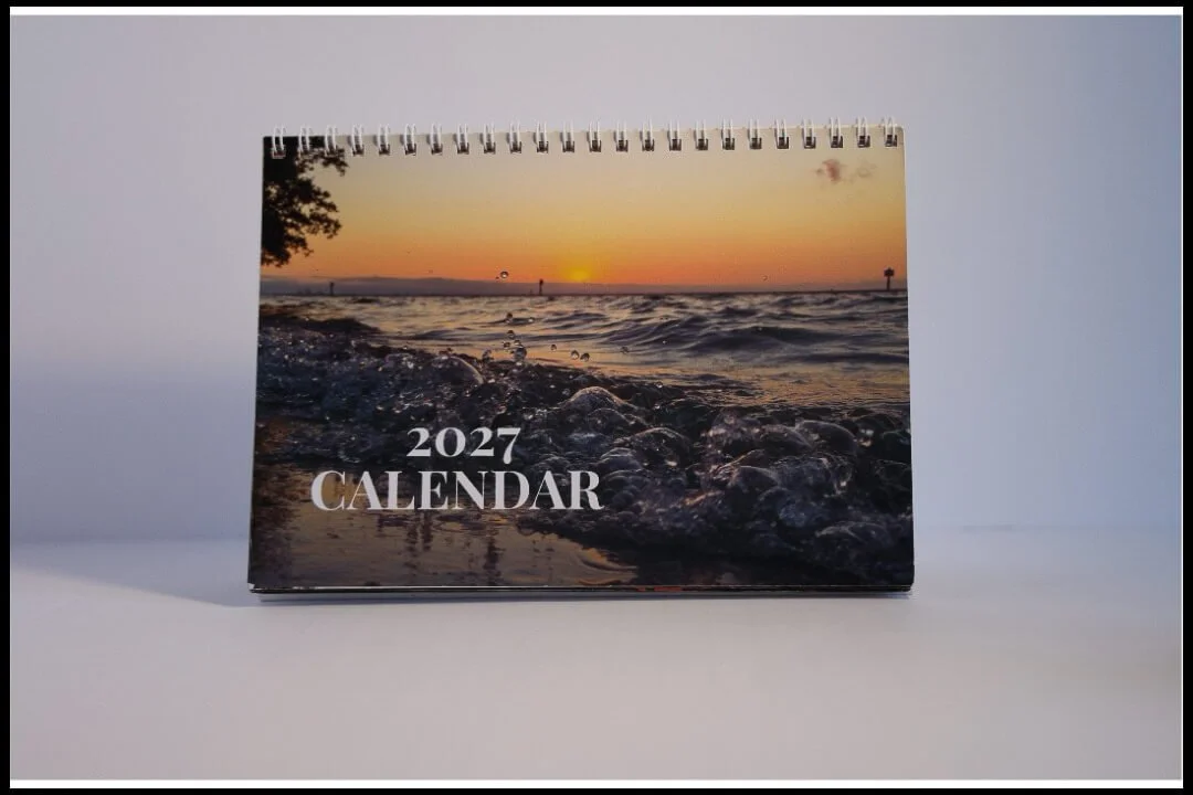 2027 Sunset Desk Calendar