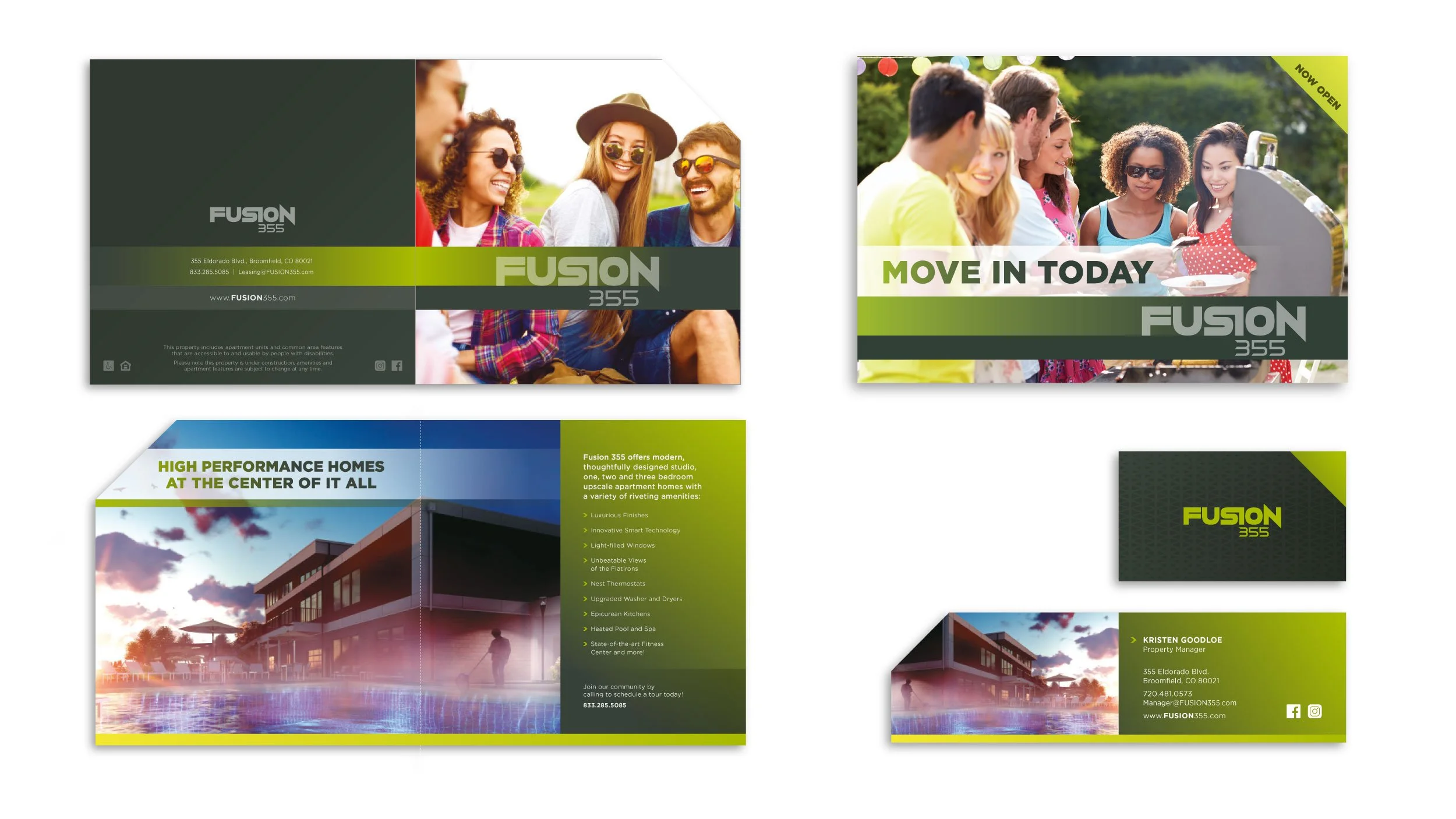 Folding Direct Mail & Business Card
