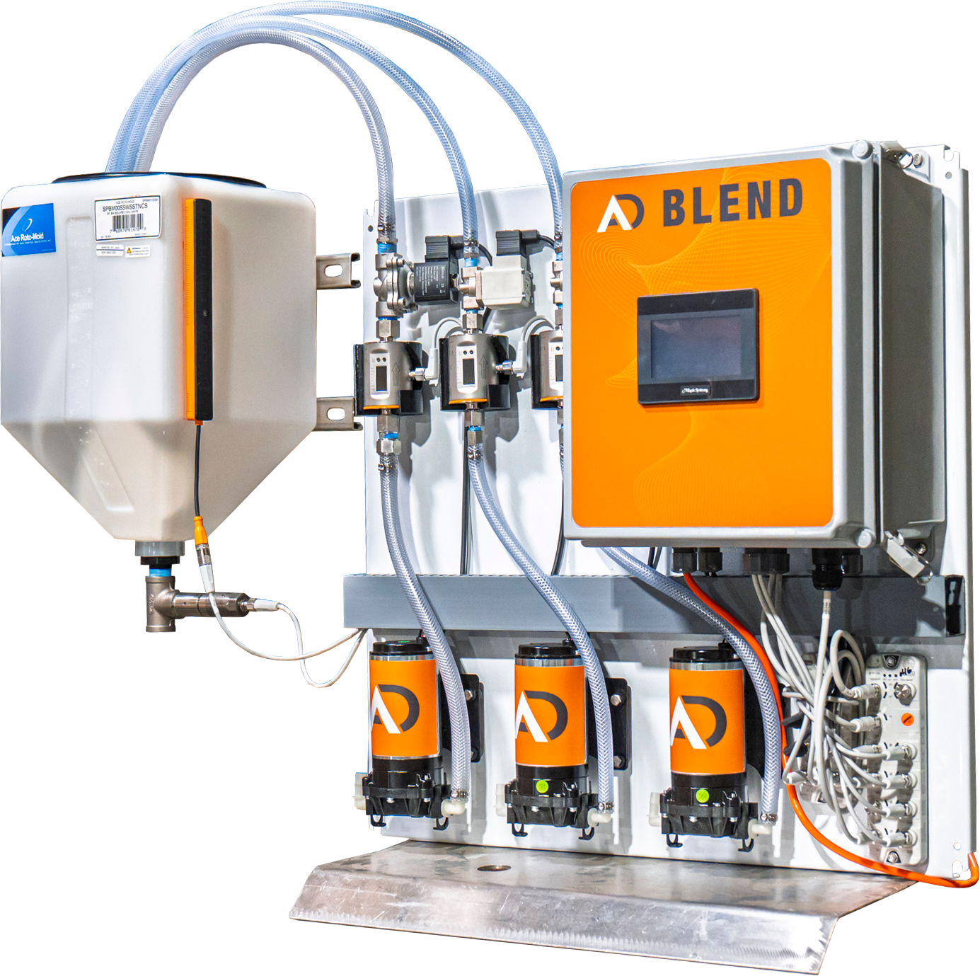 Automated Dairy Chemical Blending system