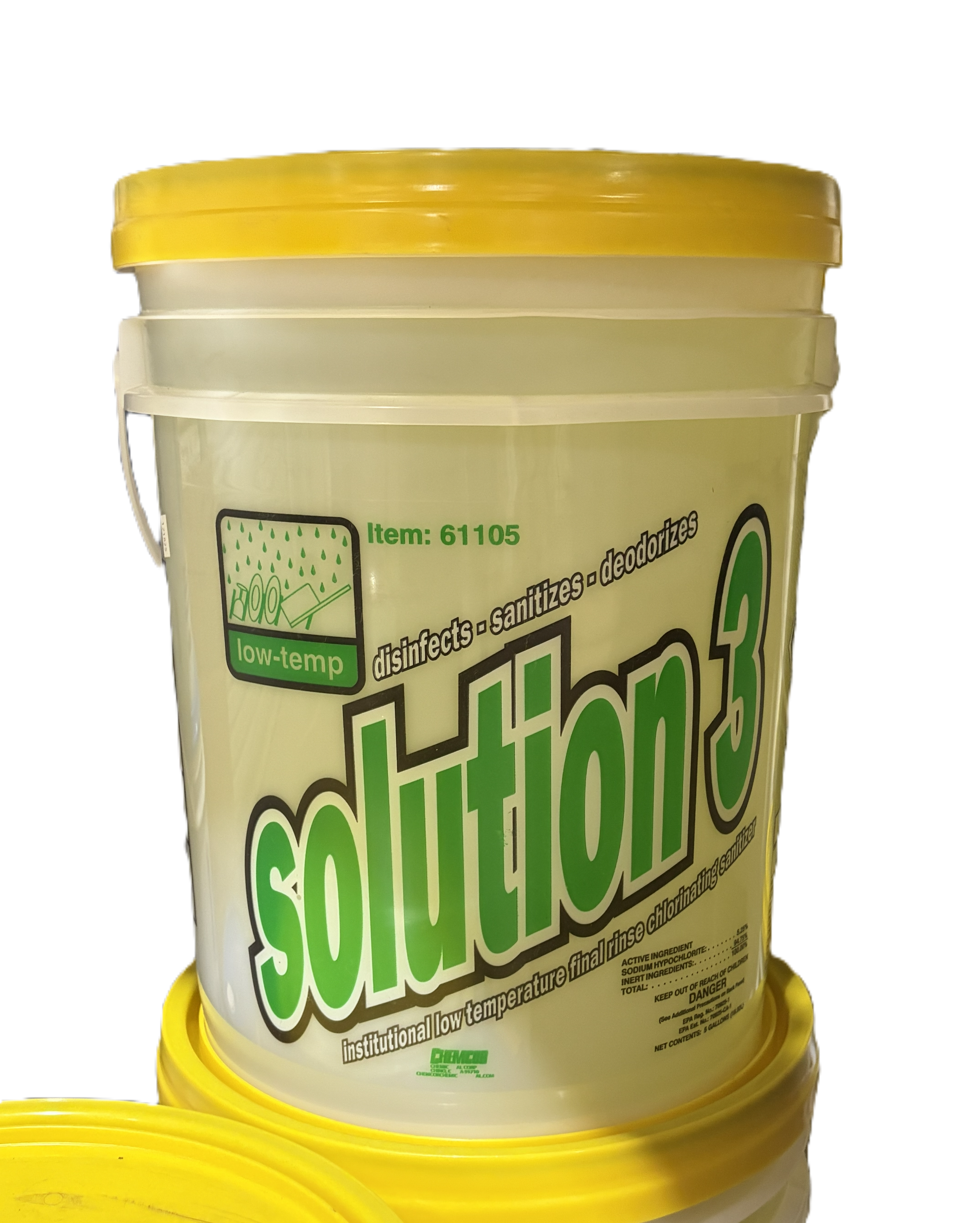 #3 YELLOW Sanitizer Final Rinse - 5GAL