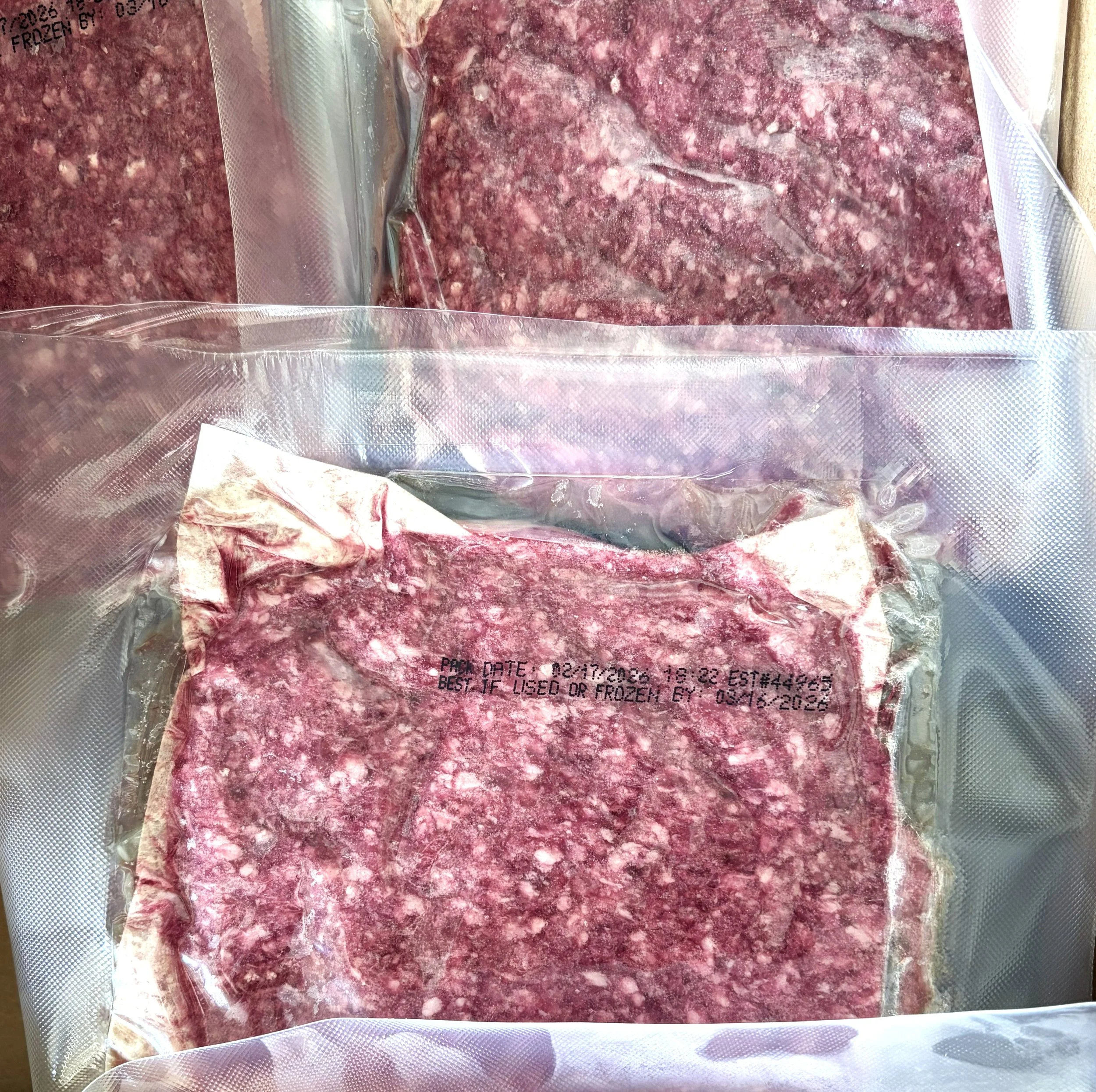 Harris Ranch - Ground Beef PTY 4/1 HMSTL - 4oz/10Lbs