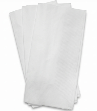 KARAT - Premium Dinner Napkin 17x17", 3-ply WHITE - 2000ct