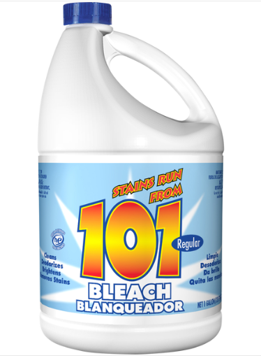 Bleach Regular Strength Clear (Nuoc Tay) - 6/128oz