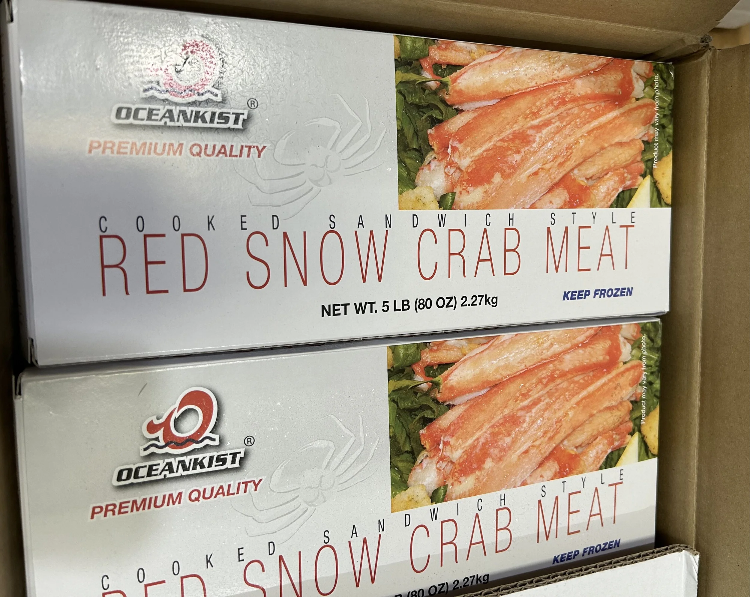 Red Snow Crab Meat - 5Lbs UNIT