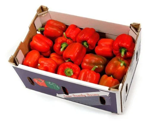 Red Bell Pepper (Ot Chuong) - Ave.25Lbs