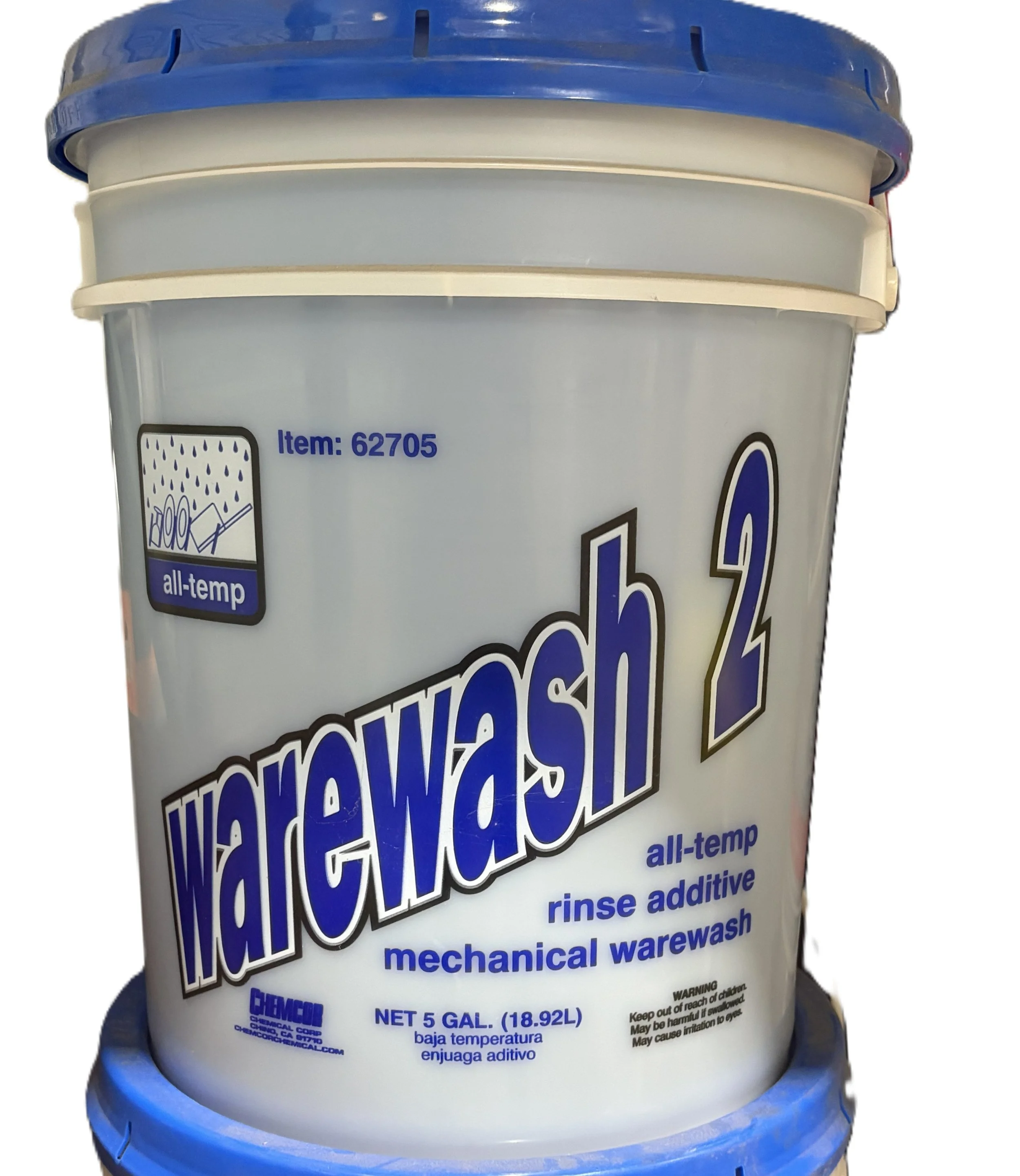 #2 BLUE Dishwash Machine Rinse - 5GAL