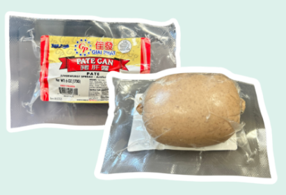GIAIPHAT- Pork Liver Spread (Pate Gan) - 4x6Lbs