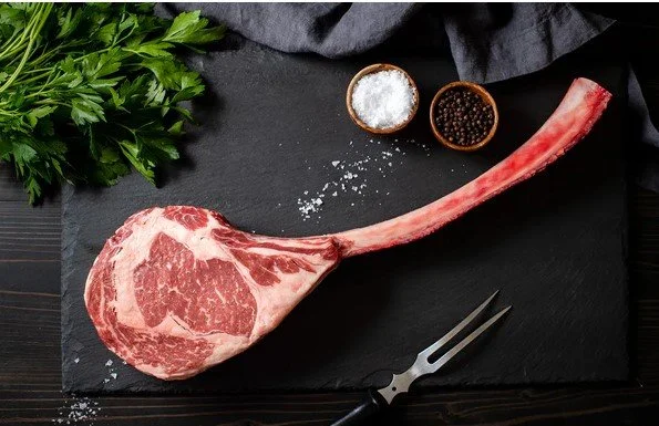 TS - Beef Rib Tomahawk PRIME Chill Portion VP - Ave.10Lbs