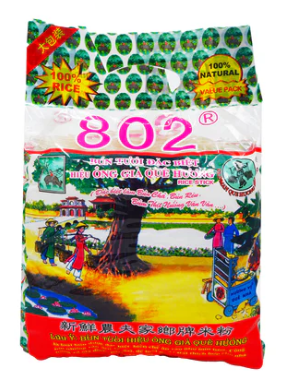 802 - Old Man Que Huong Vermicelli Bun- 30/2Lbs