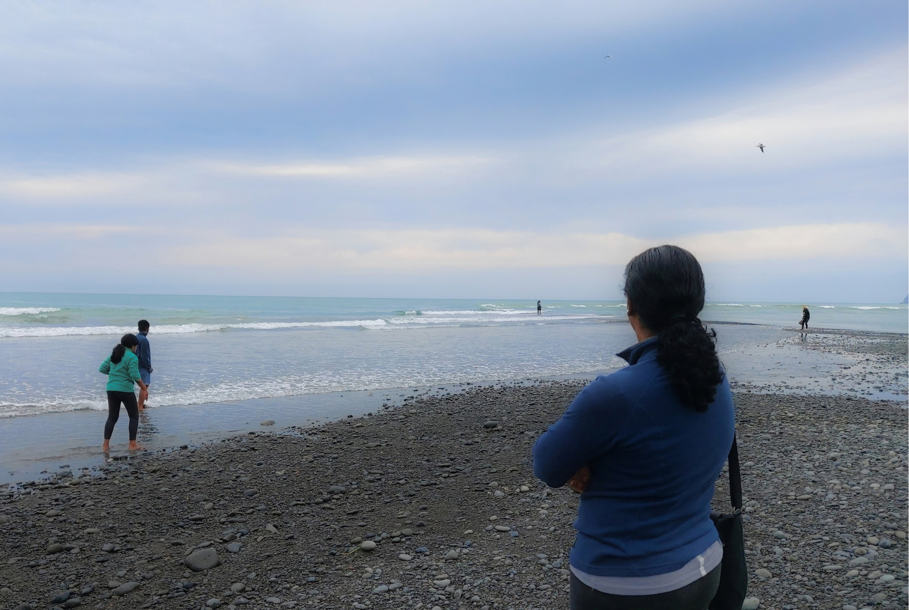 MANZIL 022: NATURE AND US

Spending time at the beach has always been a favourite pastime for my children. Watching their endless and tireless play in the water amidst the beautiful waves provides a sense of serenity and peace.
-Jayanthi