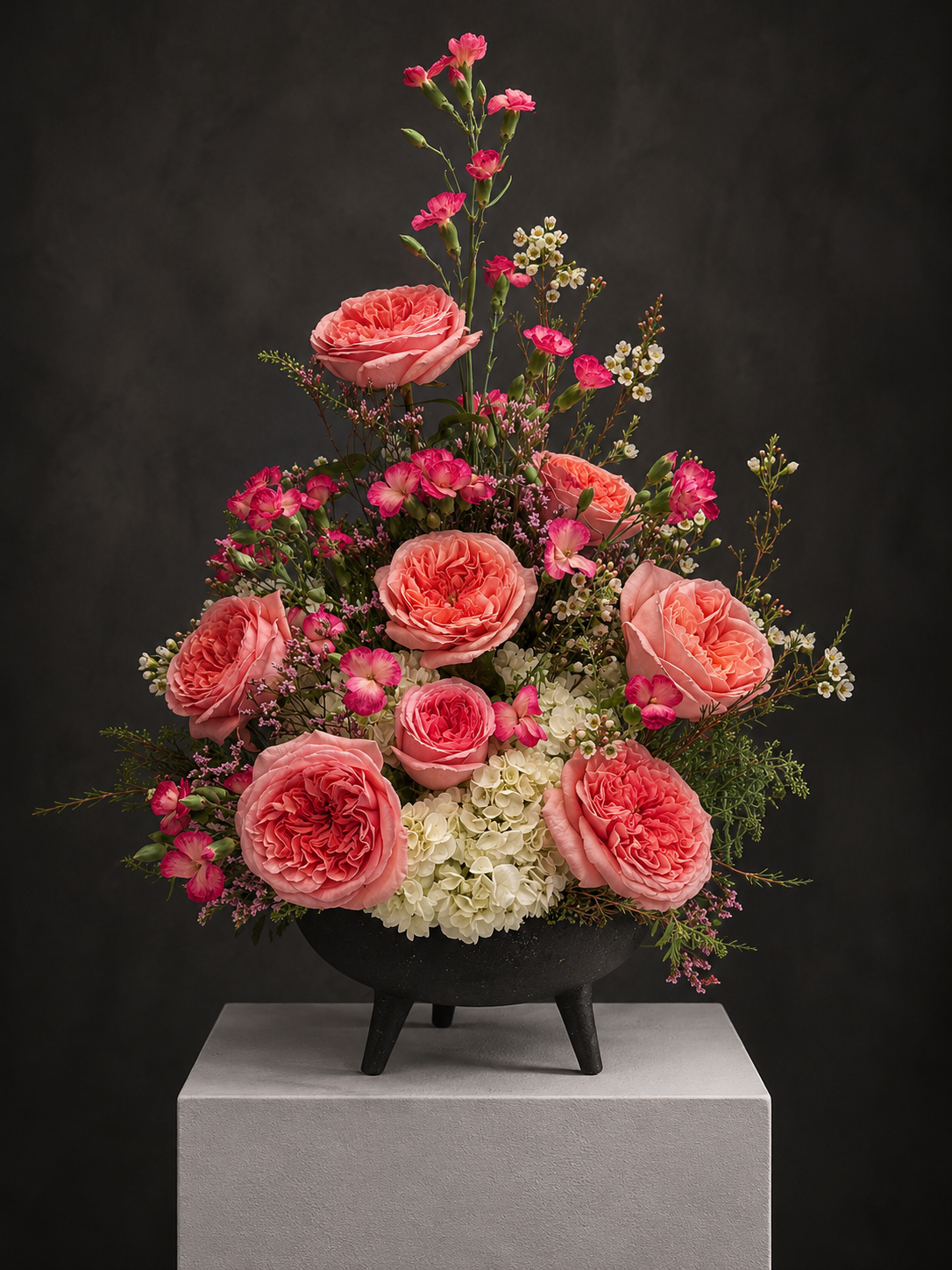 Moody Coral Rose Arrangement.png