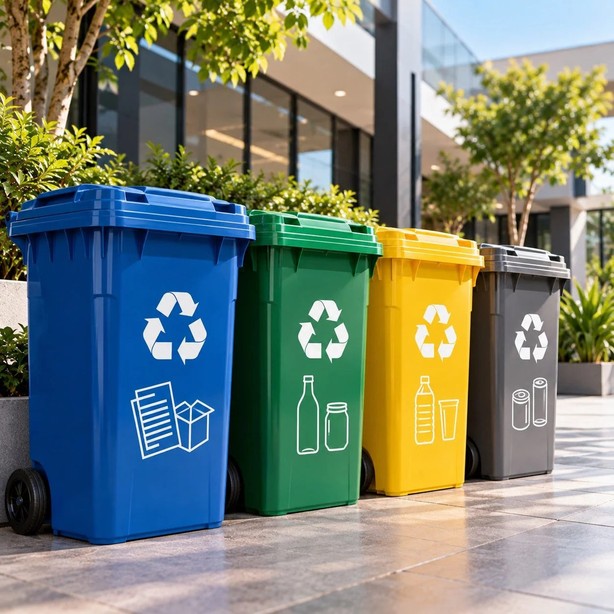 Renta de contenedores para reciclable
