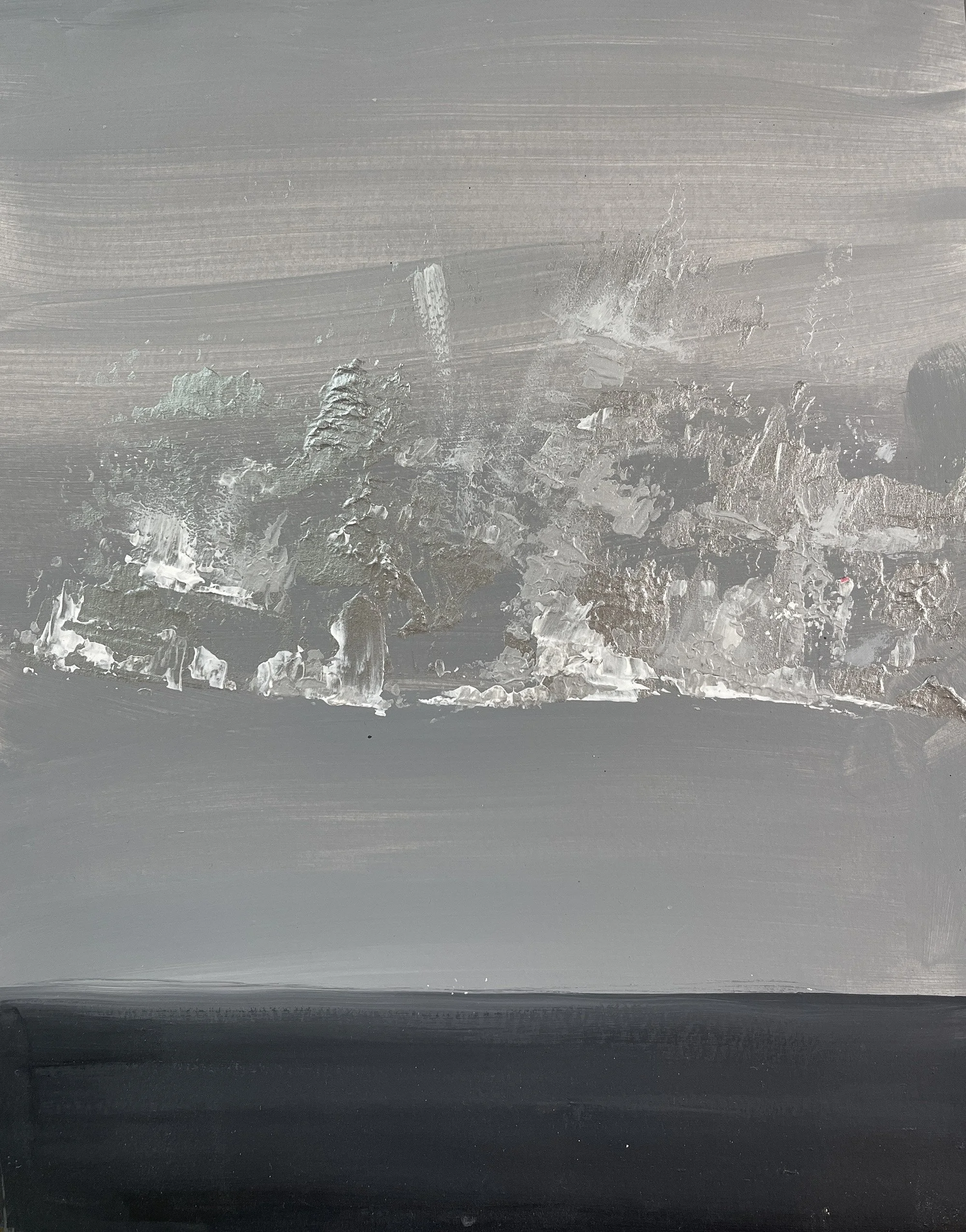 Vapour, 2024, Oil on Canvas — 18x22 in.