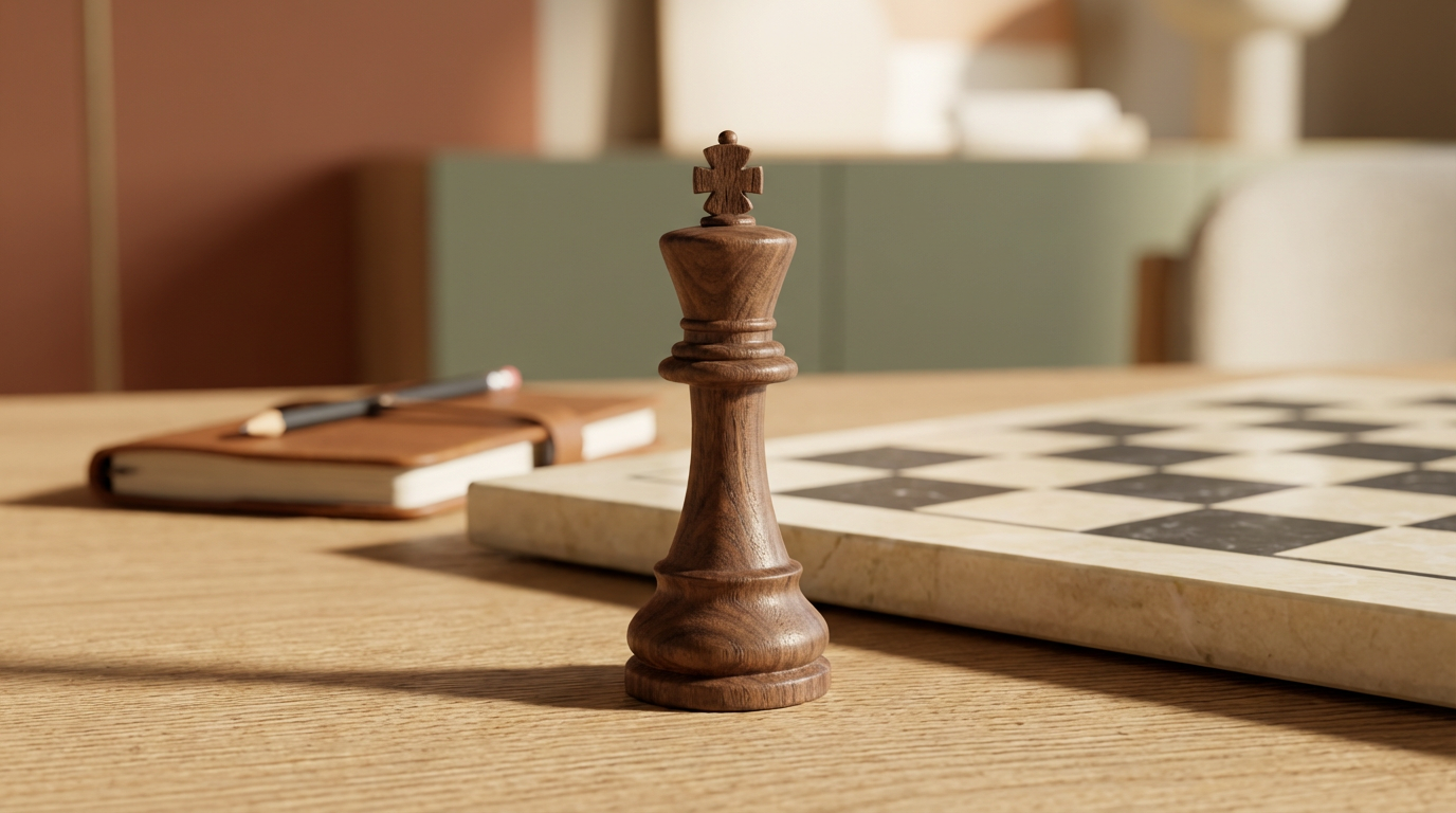 Wooden Chess Piece