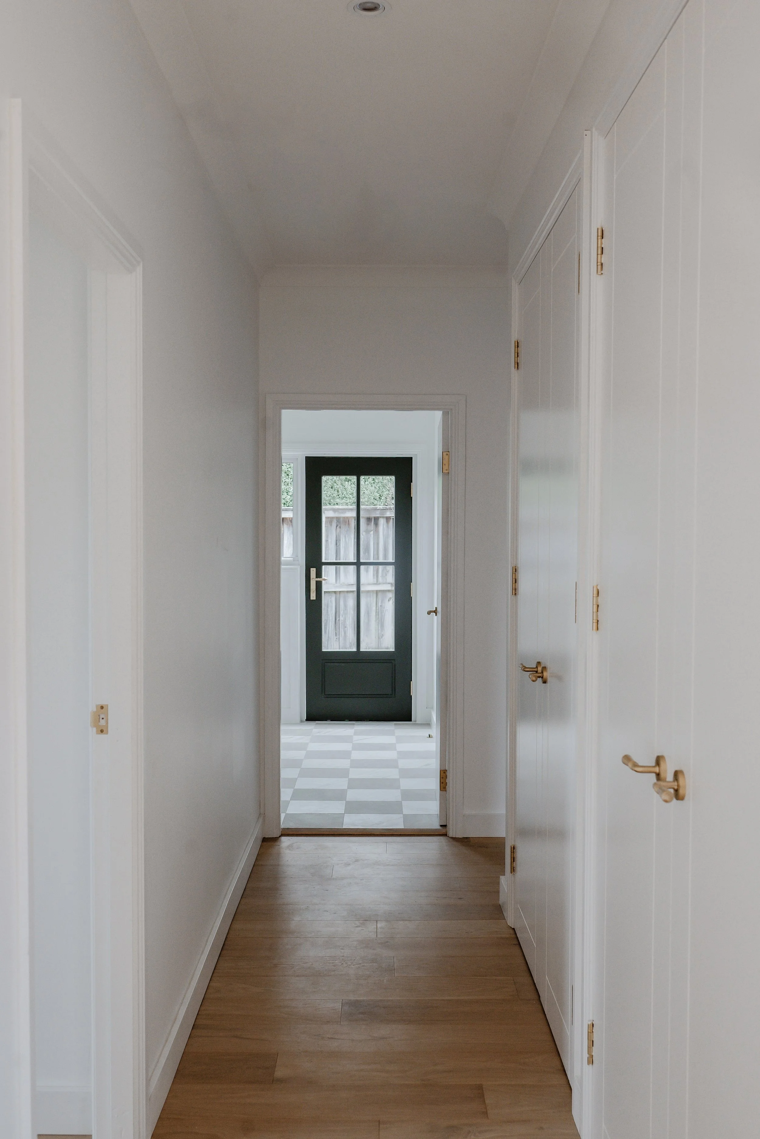 Hallway with timber floors, Bowral