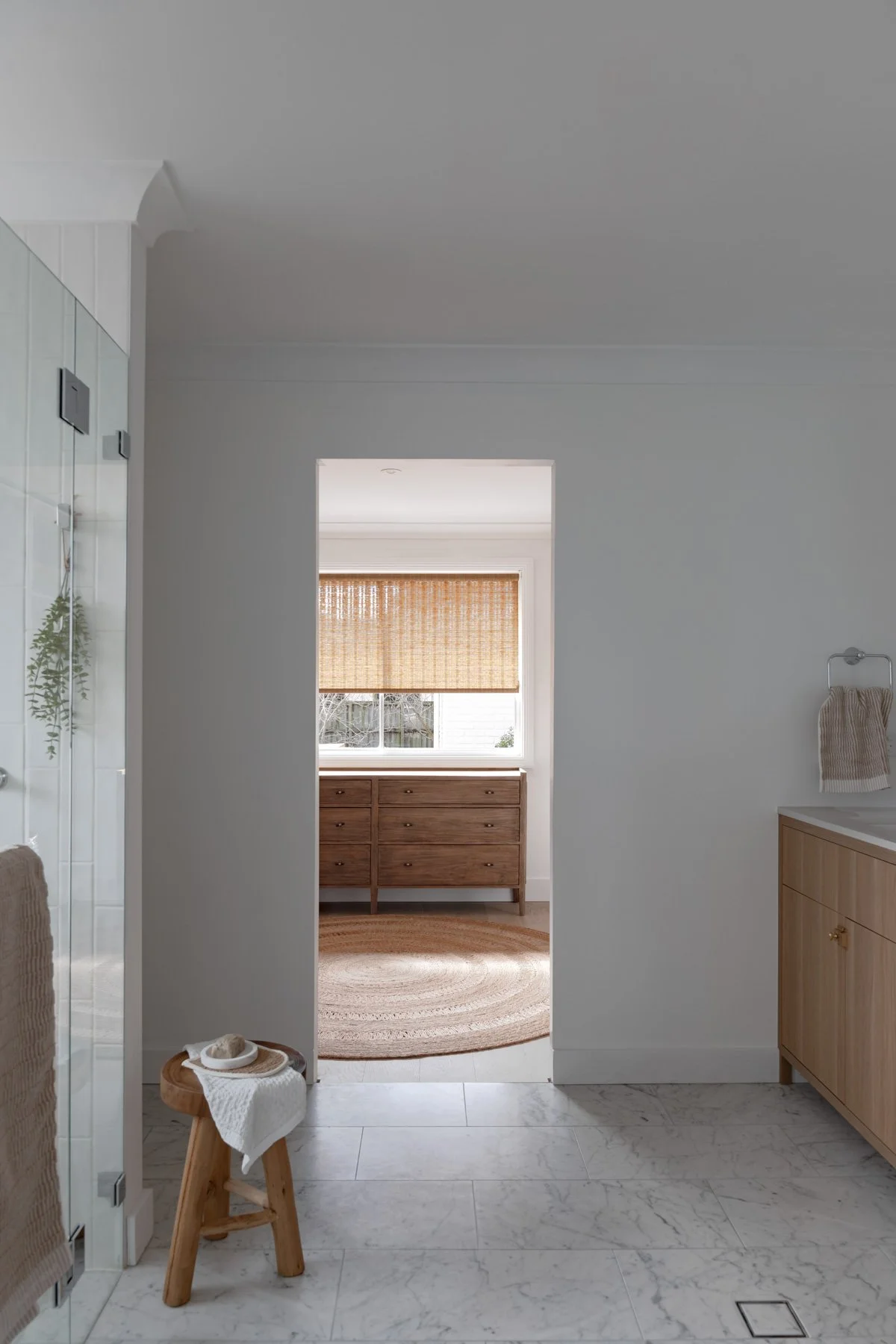 Main bathroom opening through to the bedroom, Bowral