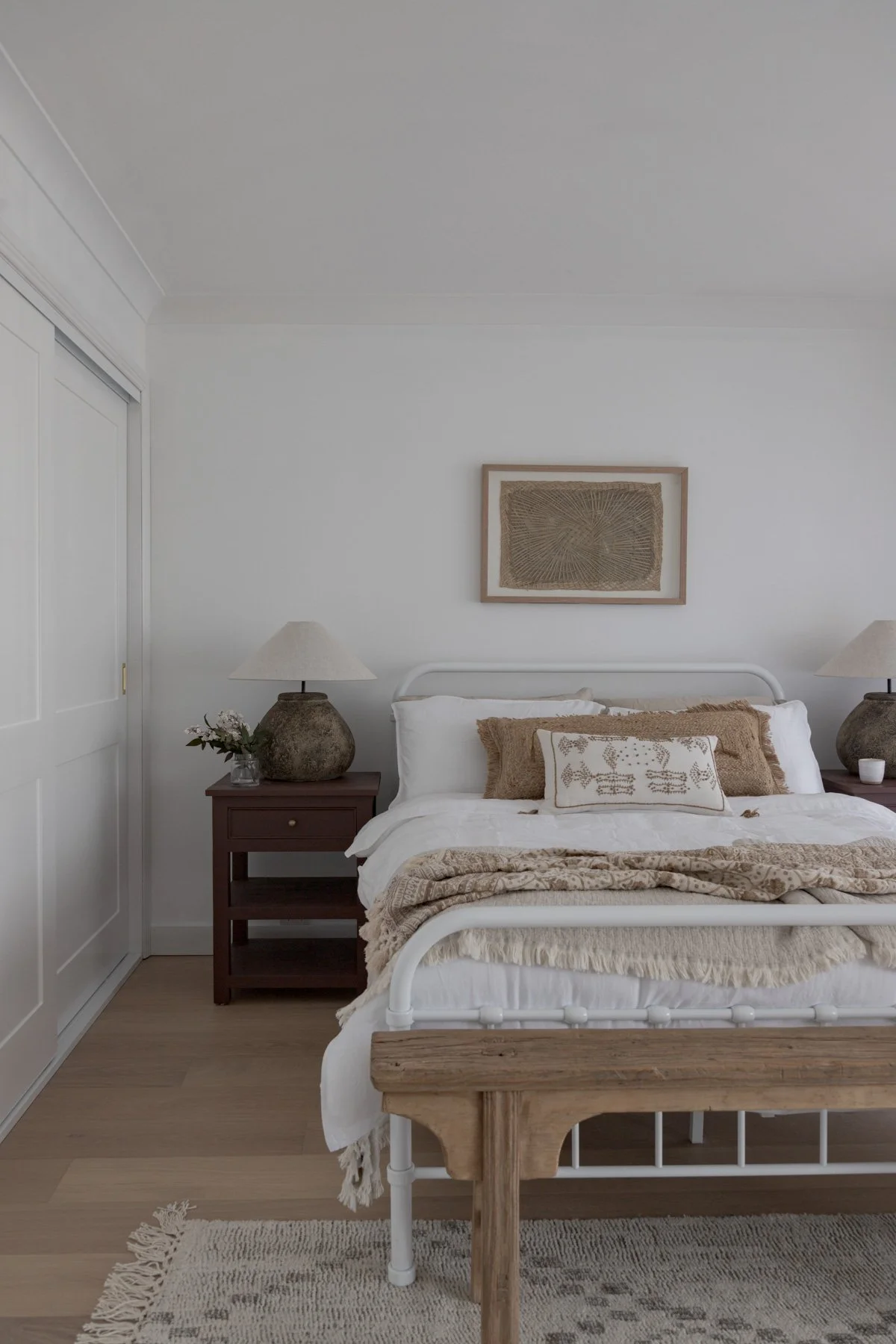 Bedroom in a Bowral country home renovation