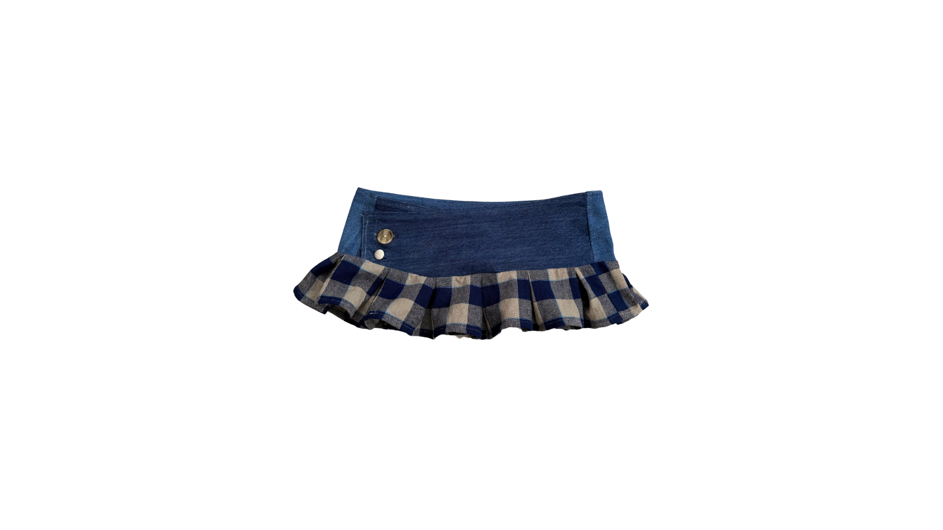 The Denim Drop Skirt