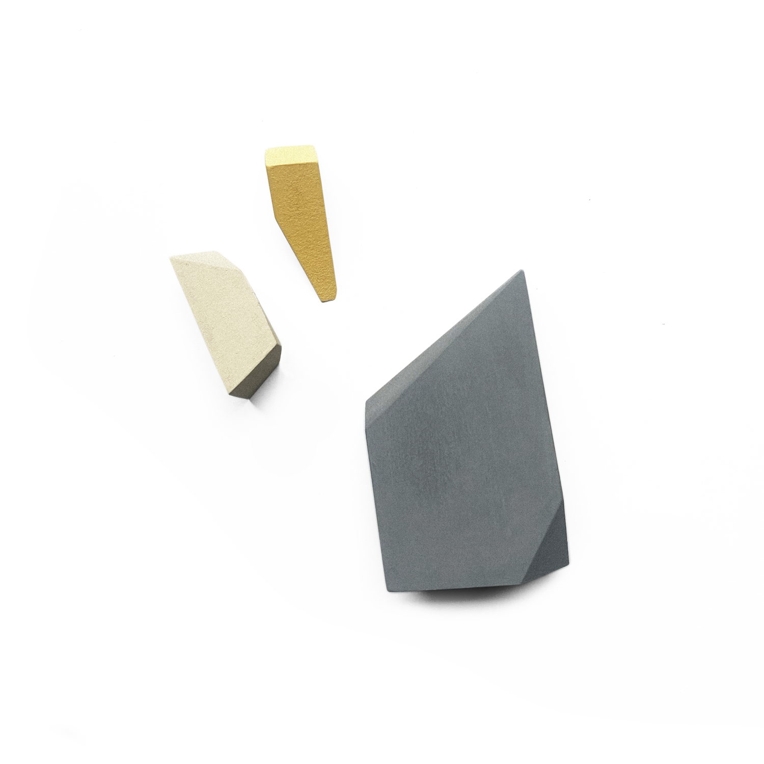 Composizione - 3 
Mdf smaltato su tavola - 25x25 cm 
2021