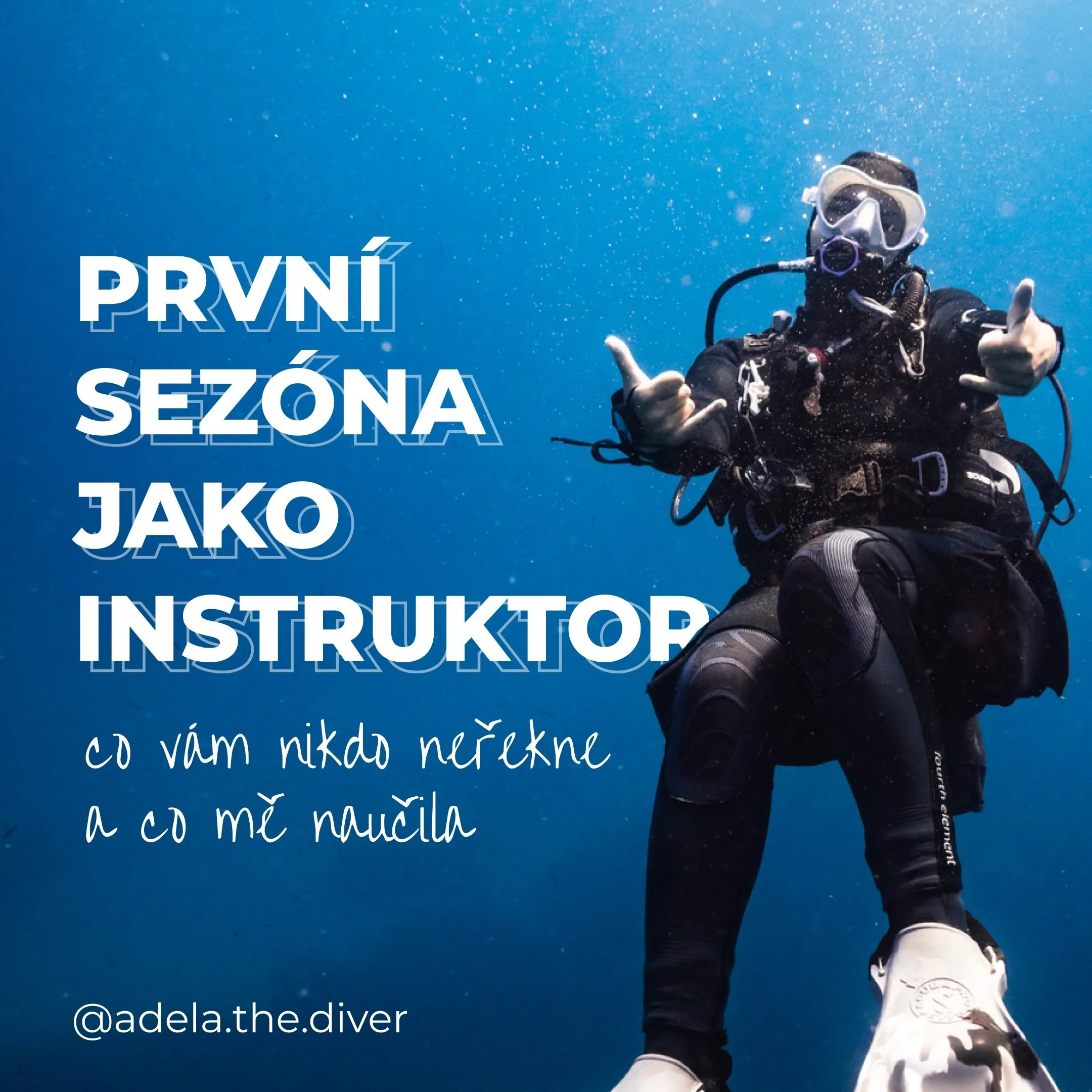 Kdybych mohla vr&aacute;tit čas a d&aacute;t sv&eacute;mu mlad&scaron;&iacute;mu j&aacute; před prvn&iacute; sez&oacute;nou jednu radu, bylo by to: &bdquo;Připrav se na to, že v&scaron;echno bude jinak.&ldquo; 🤿💥

Dala jsem dohromady moje největ&sc