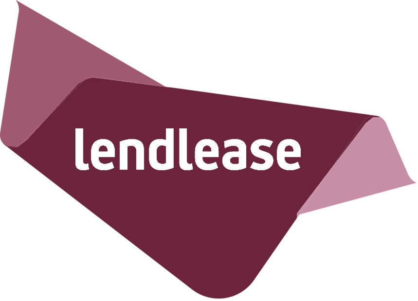 A 3D paper fortune cookie with the word "lendlease" printed on it.
